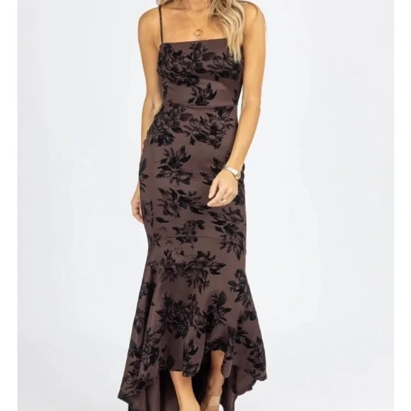 Lovely Day | Dresses | Perfect For A Fall Wedding Flattering Chocolate  Brown Highlow Dress | Poshmark